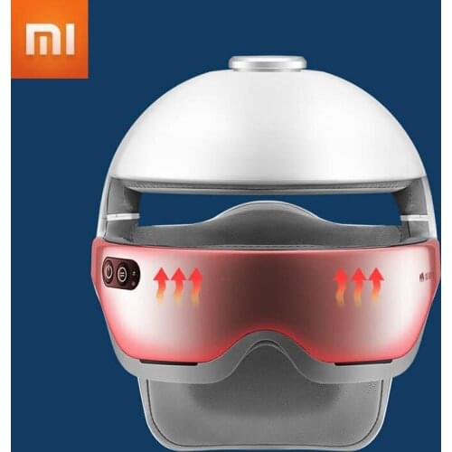 Xiaomi Momoda Smart Head Massager 3 in 1 Head Eye Neck Massager Eye Massage Instrument Hot Compress Vibration Massage Bluetooth