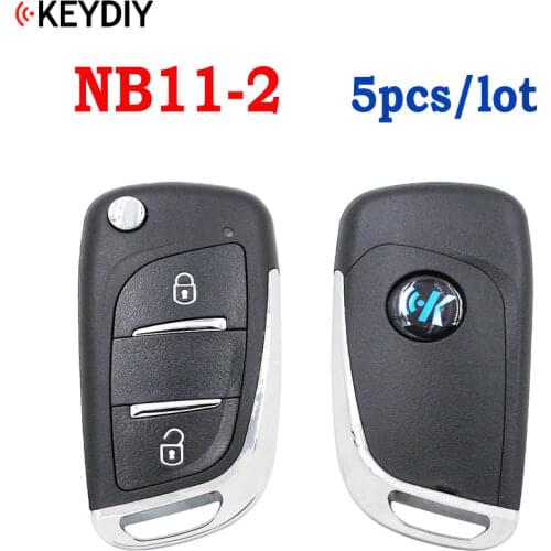 5PCS,Multi-functional Universal Remote Key for KD900 KD-X2 URG200 NB-Series ,KEYDIY NB11-2 (all functions Chips in one key)
