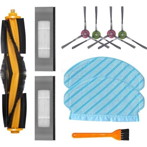Replacement Parts For Ecovacs Deebot OZMO 920 950 Yeedi 2 Hybrid Robot Vacuum Cleaner Main Roller Brush Hepa Filter Mop Cloth