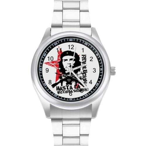 Che Guevara Quartz Watch Photo Creative Wrist Watch Stainless Cheap Fishing Teens Wristwatch