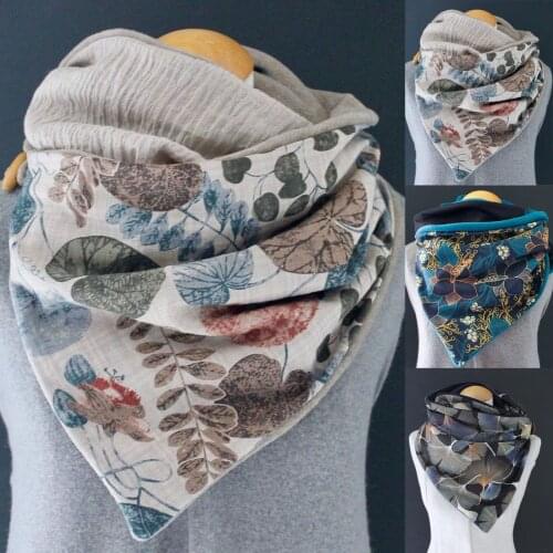 40#2020 Winter Scarf Fashion Women Printing Button Soft Wrap Casual Warm Scarves Shawls Hot Luxury Shawl Scarves echarpe femme