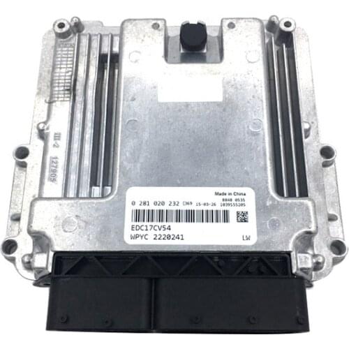 EDC17 Engine ECU Computer Board EDC17CV54 YZ4DA2-40 0281020232 for Bosch Yangchai