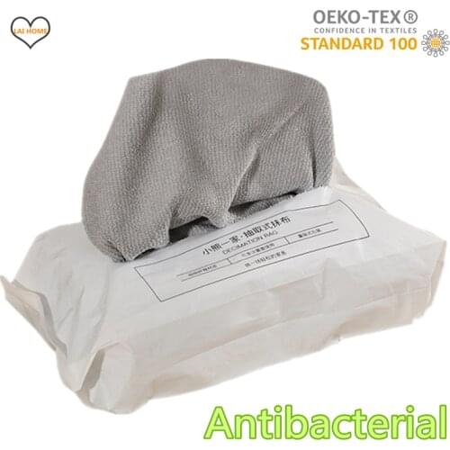 10PCS Microfiber cloth kitchen towel household cleaning cloths bathroom rags home Napkins extractable dishcloth weekly dish rags