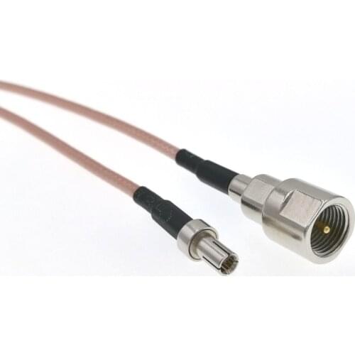 100pcs TS9 Male To FME Male Plug RG316 RF Jumper Pigtail Cable 20CM 8" 3G 4G Router Modem