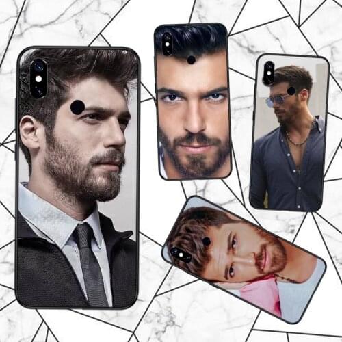 Can yaman Turkish actors Phone Case For Xiaomi Redmi note 7 8 9 t max3 s 10 pro lite funda coque shell cover