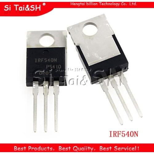 10PCS IRF540N TO-220 IRF540NPBF TO220 IRF540 IR540 new and original IC