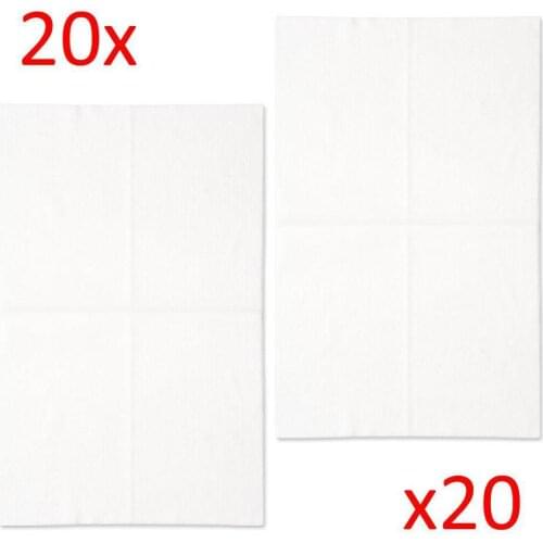 Polti kit 20x cloths dishcloths electrostatic catch powder for broom Moppy