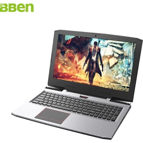 BBen G16 Windows 10 Laptop NVIDIA GTX1060 GDDR5 Intel i7 7th Kabylake WiFi BT4.0 IPS Screen Backlight Keyboard Gaming Computer