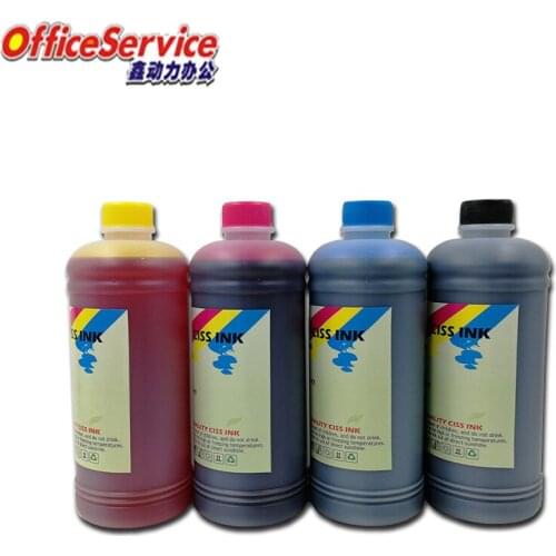 4X1000ml Pigment Ink For Epson All Inkjet Printer