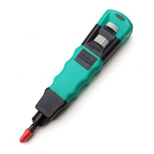 ProsKit CP-3148 Network Line Pressing Pliers Impact And Punch Down Tools With 110/88 & 66 Blade Crimper Line Pressing Machine