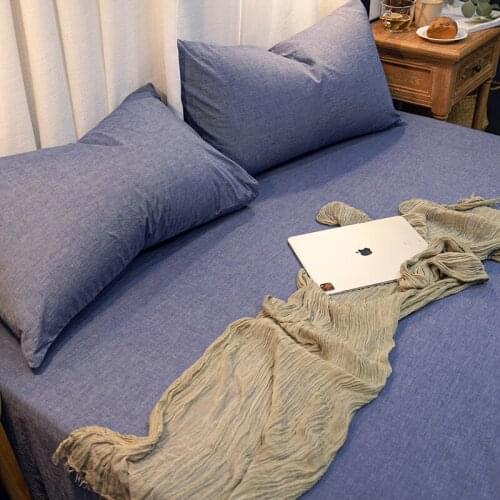 Pure cotton Bed Sheet+2Pcs Pillow Cases 2021 Decor Home Textile Bedding Coverlet Flat Sheet Flower Bed Cover Soft Warm Bed sheet