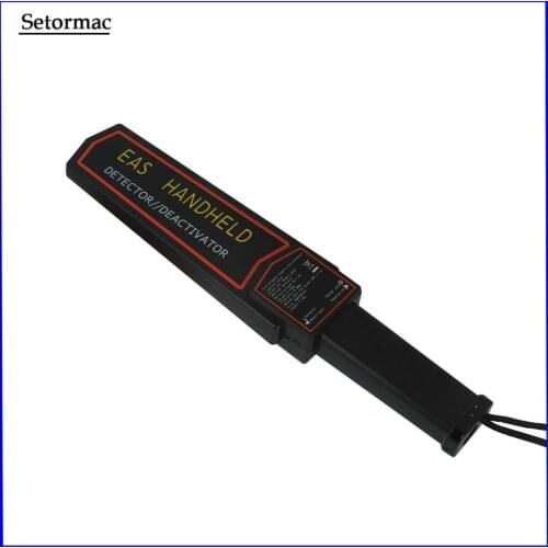 Handheld Lable Detector Security Tag Deactivator Magnetic Detacher For RF8.2Mhz EAS System Anti Shoplifting Device