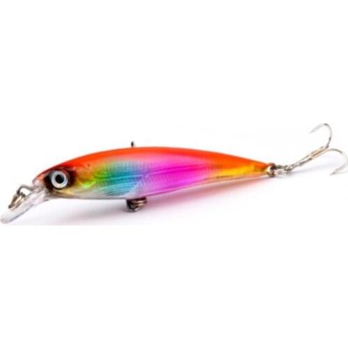 1Pcs/lot 9cm/7.4g Fishing Lure Artificial Plastic Minnow Bait Diving Depth of 0.3-2.1M Swimming Carp Winter Fishing Accessories