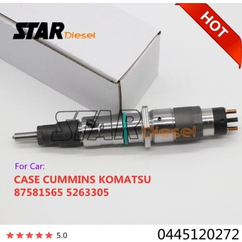 0445120272 Common Rail Injection Set 0445 120 272 Injector Nozzle Assembly 0 445 120 272 For Cummins 87581565 5263305
