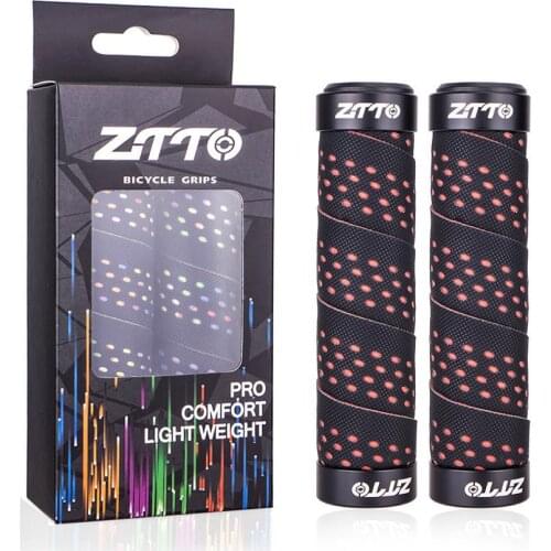 1 Pair Handlebar Grip for Road Bikes MTB Mountain biek Non-slip Bar End Shock-absorbing Handlebar Sets Handle Grips Cycling Part