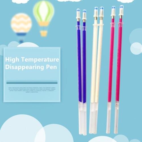 10PCS Water Erasable Pen Soluble Disappearing Fabric Marker Refills Craft Tools Sewing Accessories Stitch