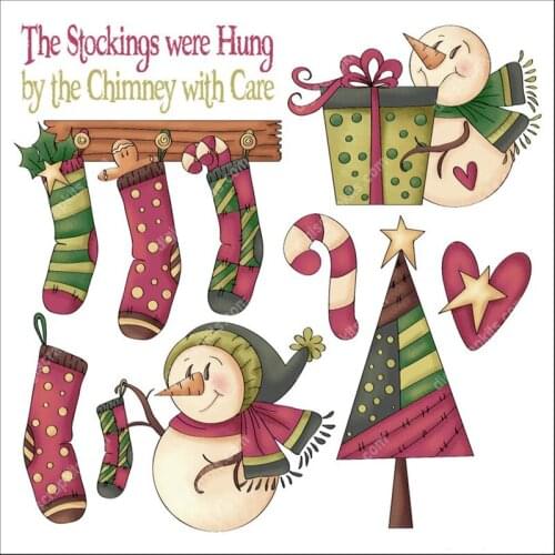 2019 New Arrival Snow Man Metal Cutting Dies Embossing Scrapbooking Stencil Craft Cut Dies For DIY Card Crafts Handmade