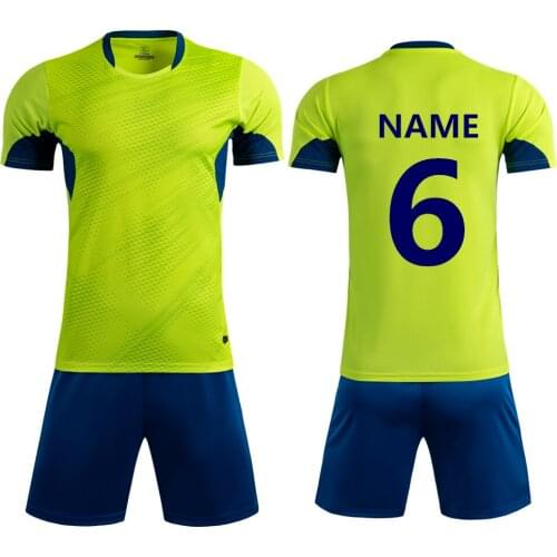 2020 Men Women Kids Boys Soccer Jersey Set Sport Kit Clothing Rugby Football Jerseys Shirt Shorts Training Suit Custom Printing
