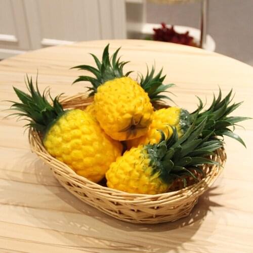 7-Fake fruit aggravates hand-felt watermelon, pineapple, dragon and fruit cabinets display props ornaments home decor