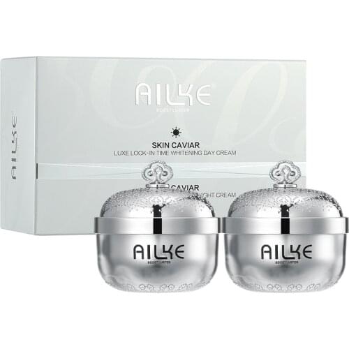AILKE face cream Roe Essence Anti-Aging Wrinkle Brightening Moisturizing Whitening Freckles women beauty skin Facial care sets