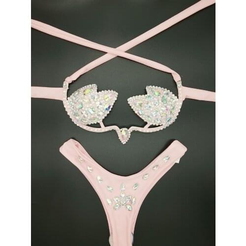 BJHOW Swimwear With Rhinestones