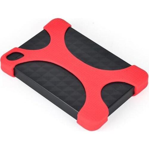 2.5" Portable External Hard Disk Drive Bag Carry Case Cover Silicon Rubber Case For 2.5 Inch Portable Hard Drives HDD