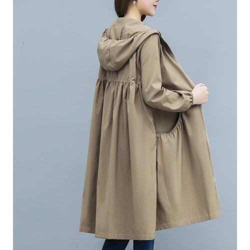 Dunayskiy Women's Raincoats With A Hood