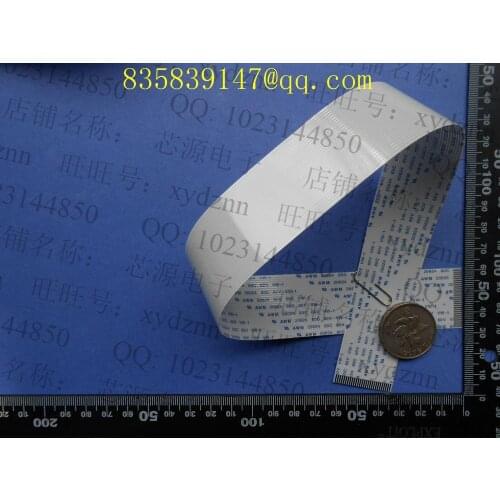 FFC cable 1.0 pitch-28pin-400mm-A same direction flexible flat cable ROHS customization is available
