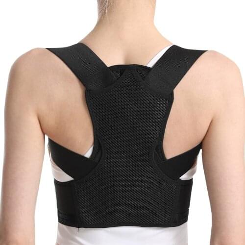 Back Posture Corrector Adjustable Adult Student Correction Belt Waist Trainer Shoulder Lumbar Brace Spine Health Support Belt