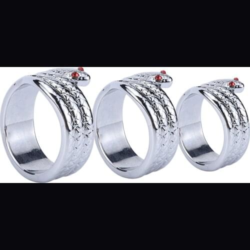 Metal Snake Type Cock Ring Fashion Delayed Penis Ring Penis Erection Enhancer Rings Extended Ejaculation Time Sex Toys For Men