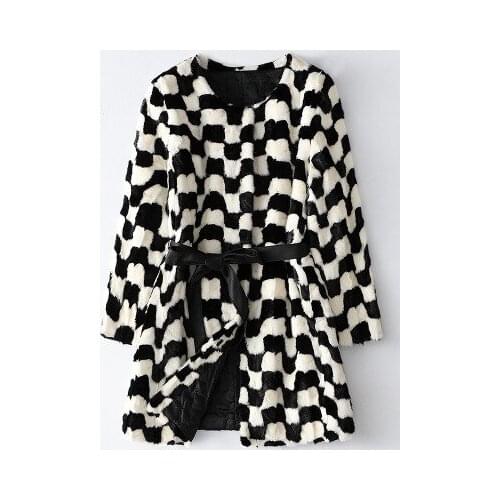 2020 Women Autumn and Winter New Mink Fur Coat H17