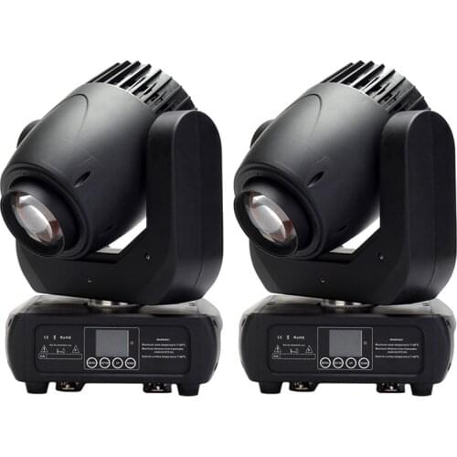 2Pcs Powerful 150W Gobo LED Moving Head LED Spot Light Professional DMX DJ Disco Stage Fixture Effect Light