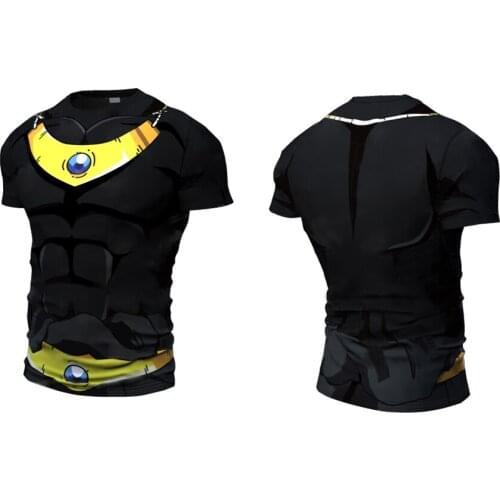 New Style 3D Goku Printed Compression Shirt Tights Men Fitness Running Tshirt Breathable Long Sleeve Sport Gym Clothing