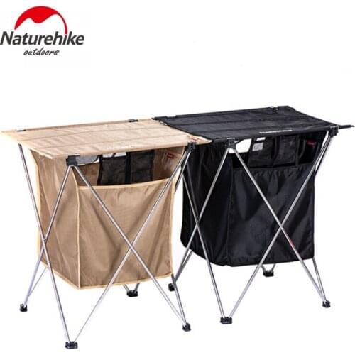 Naturehike Portable Outdoor Folding Table Lightweight Aluminium Alloy Camping Barbecue Picnic Table
