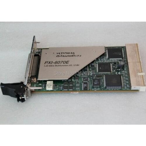 PXI-6070E 1.25 MS/s Multifunction I/O, 12 Bit DAQ Card tested working