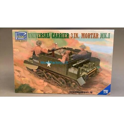 Riich Models RV35017 1/35 Universal Carrier 3 In. Mortar Mk.1 model kit