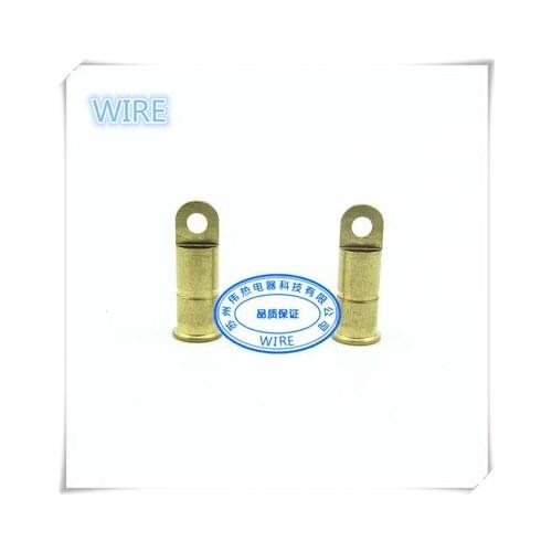 Female plug pins for ceramic heating element
