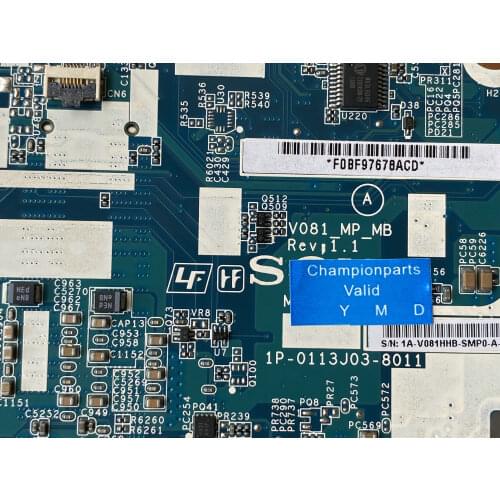 100% NEW , REV : 1.1 V081_MP_MB MBX-243 MAINBORD FOR SONY VPCF23 mbx-243 laptop motherboard , (no fit rev : 1.2,no fit 3d lcd )