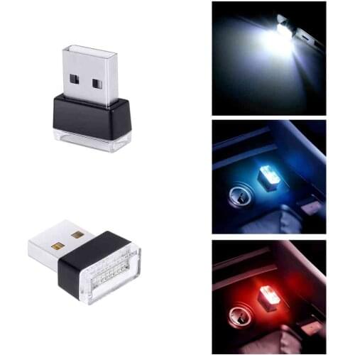 LED Car Light Auto Interior USB Light for bmw e46 granta kia cerato solaris hyundai priora tiguan lada kalina solaris 2017