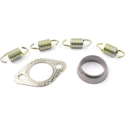 Motorcycle Exhaust Donut Seal Gasket Spring Repair Kits 5240898 For 1996-2000 Polaris Sportsman 500 Models
