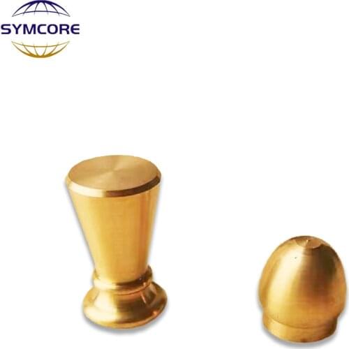 Inner Tooth M10 M12 Pitch 1.0mm Pure Brass Spherical Cup Magnesium Decorative Nut Table Lamp Crystal Lamp Accessories