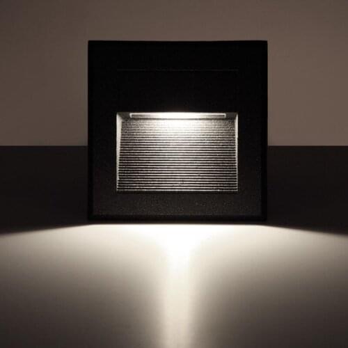 Led wall lamp5W IP65 LED Stair Light Step Light Recessed buried lamp indoor/ outdoor Waterproof Staircase Step lights DC12v 220v