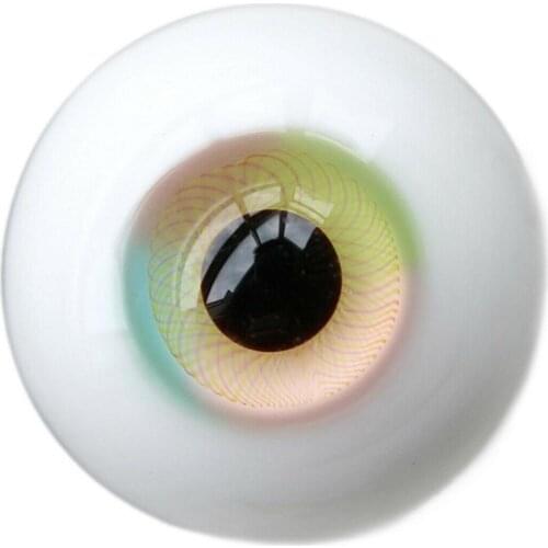 [wamami] 6mm 8mm 10mm 12mm 14mm 16mm 18mm 20mm 22mm 24mm Multi-Colored Glass Eyes Eyeball BJD Doll Dollfie Reborn Making Crafts