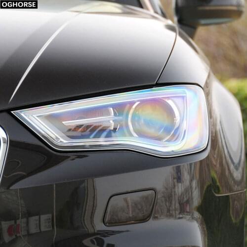 Car Headlight Protective Film Protection Transparent TPU Decal Sticker for Audi A3 S3 RS3 8V 2013-On Accessories
