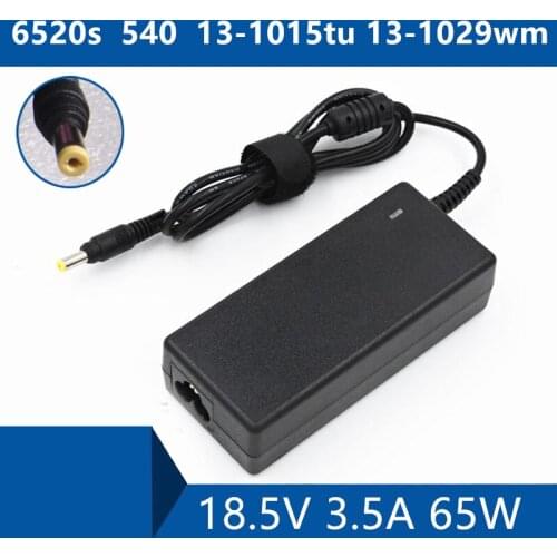 For HP 6520s 540 13-1015tu 13-1029wm Laptop AC Adapter DC Charger Connector Port Cable 18.5V 3.5A