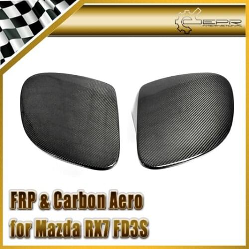 Car-styling For Mazda RX7 FD3S Carbon Fiber OEM Headlight Cover