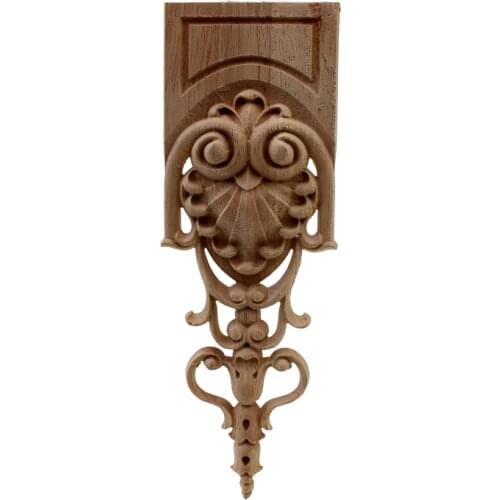 VZLX Wood Furniture Applique Paint Decor Vintage Garden Decoration Maison Accessories Miniatures Ornaments Figurine Miniature