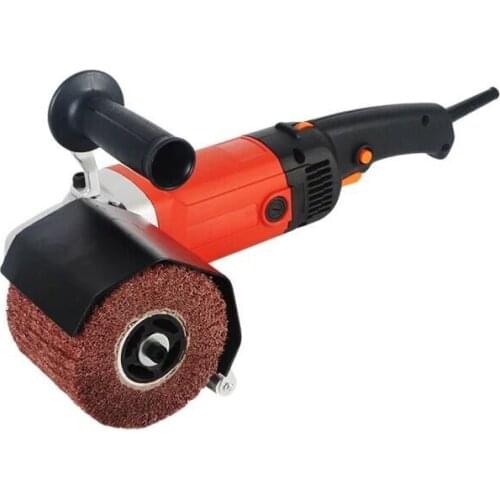 Stainless steel wire drawing machine industrial grade small portable mirror polishing machine metal plane speed regulating polis