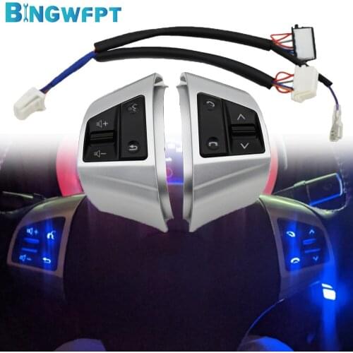 Multifunction Steering Wheel Remote Control Button 6 and 8 bonds For Hyundai Elantra HD Audio and Channel Control Buttons Switch