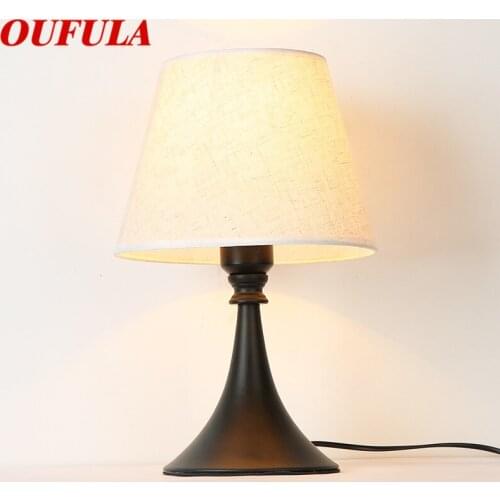 Table Lamp Desk Light Modern Contemporary Office Creative Decoration Bed LED Lamp Fabric for Foyer Living Room Bed Room Hotel